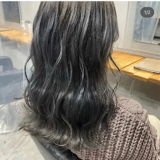 ミディアム レイヤーStyle 🪽菜々実のヘアスタイル