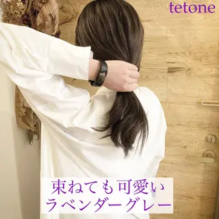 ロング カラー テトネ タカシのヘアスタイル