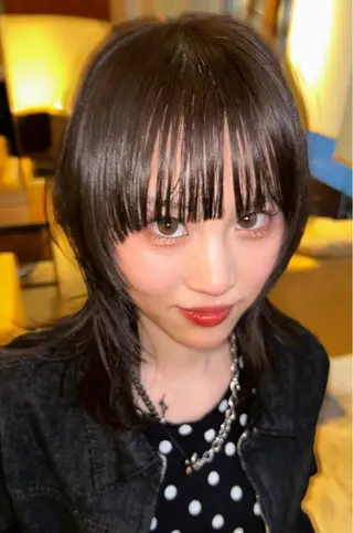 ミディアム ARCHE 南堀江 モデルレッスンのヘアスタイル
