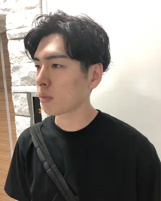 パーマ ヘアアレンジ メンズ メンズ特化✂️栗原 侑也のヘアスタイル
