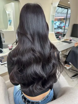 ロング 松本 心優のヘアスタイル