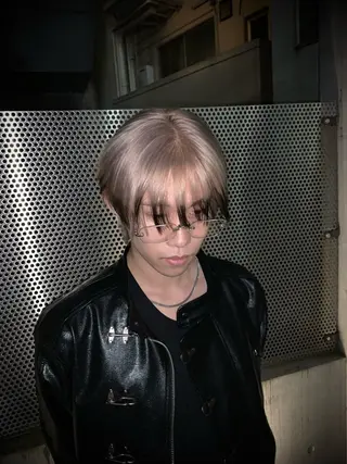 ショート カラー メンズ y2k/レイヤー shunのヘアスタイル