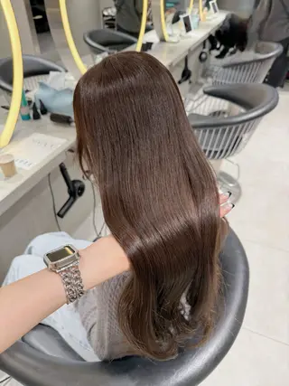 カラー ユナ hearts.店長のヘアスタイル