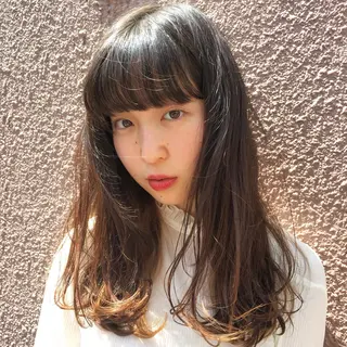 セミロング stylist 杉浦駿生のヘアスタイル