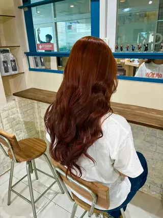 カラー luck みうのヘアスタイル