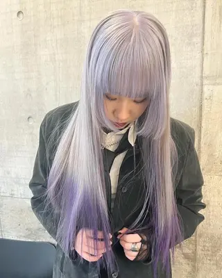 ロング カラー Null 表参道のヘアスタイル