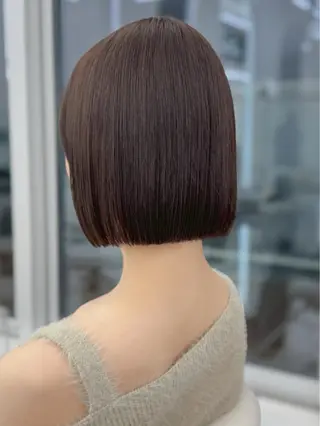 ショート 似合わせボブカット 透明感カラーしょうたのヘアスタイル
