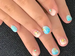 キッズ ネイル うるま市サロン Yuko Izawaのネイルデザイン