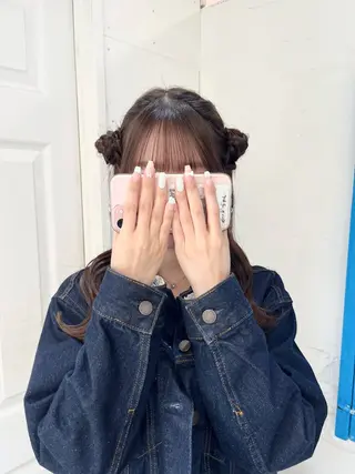 セミロング ヘアアレンジ 🩵aiko / モデル募集中️🩵のヘアスタイル