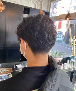 ショート バレイヤージュ職人 🔥代表YU-SHIのヘアスタイル