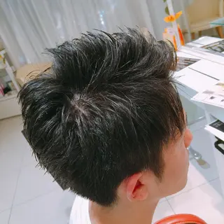 ショート カラー メンズ 🌈限定価格🌈 鈴木 瑛輔のヘアスタイル