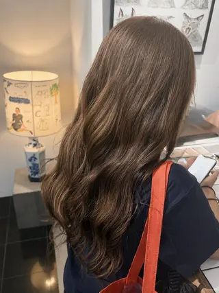 ロング カラー mitsuki ⋆☽︎︎·̩͙のヘアスタイル