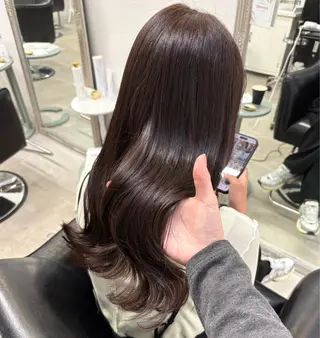 ロング り せのヘアスタイル