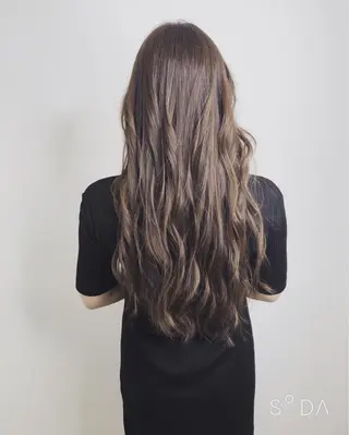ロング Rubik難波樽本 譲二のヘアスタイル