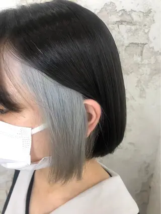 ショート カラー カラー・縮毛モデル 募集🌈MAMU🌈のヘアスタイル