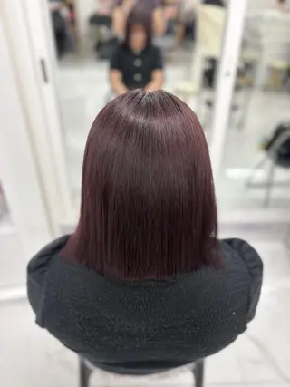 ショート カラー FJ/髪質改善💎 縮毛矯正/特化サロンのヘアスタイル