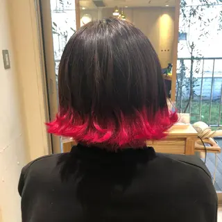 ショート カラー 佐川 友里のヘアスタイル
