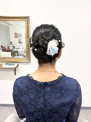 ヘアアレンジ ヘアサロン ミカヅキのヘアスタイル
