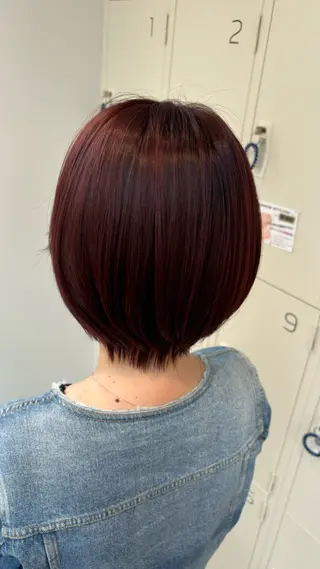 ショート むとうさとな/カラー モデル様募集中🎀のヘアスタイル