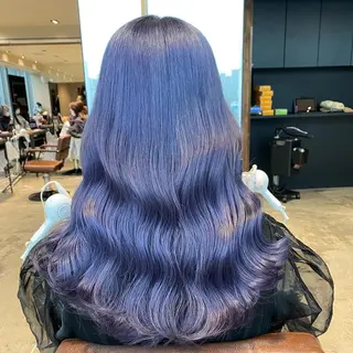 カラー 顔まわりの神様✨ 透明感カラー藤嶋秀幸のヘアスタイル