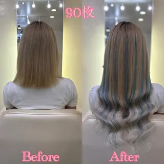 ロング シールエクステ ♡SAORI♡のヘアスタイル