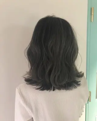 ミディアム カラー 🍊新宿南口🍊 ERINAのヘアスタイル