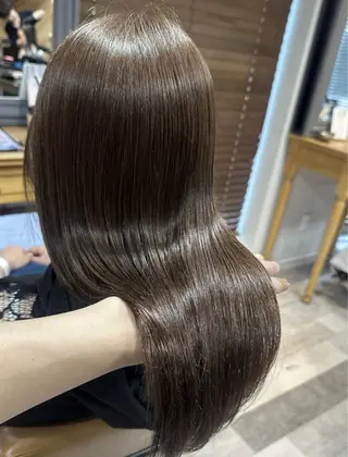 セミロング カラー 和田 直也のヘアスタイル