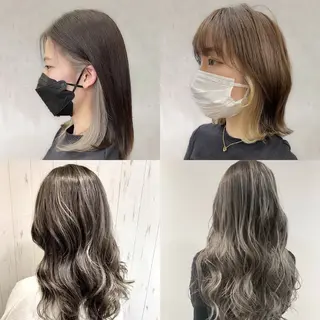 カラー 艶髪✨透明感カラー 山本　遥斗のヘアスタイル