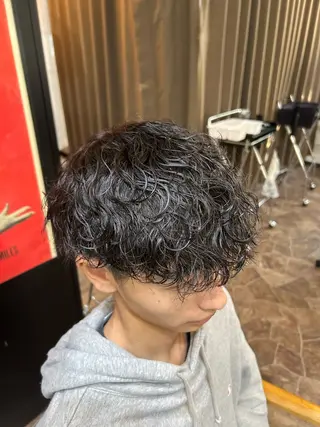 ショート パーマ メンズ HRK1st RYOKIのヘアスタイル