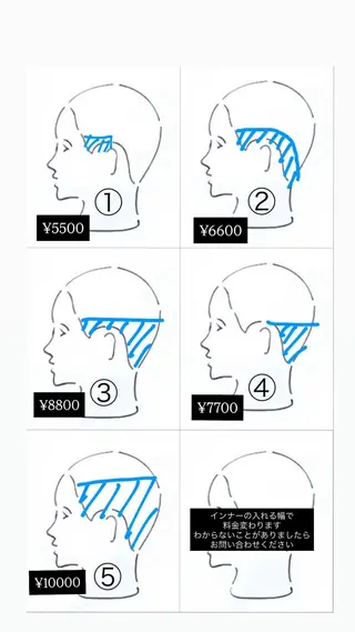 カラー AR.MARA サトウヒカルのヘアスタイル