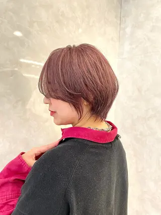 ショート ショート/似合わせ/ 透明感カラー古市唯人のヘアスタイル