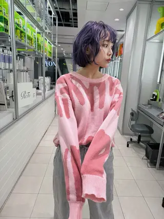 ショート カラー 砂川 航のヘアスタイル