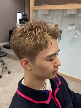 カラー メンズ オハナ Haruのヘアスタイル