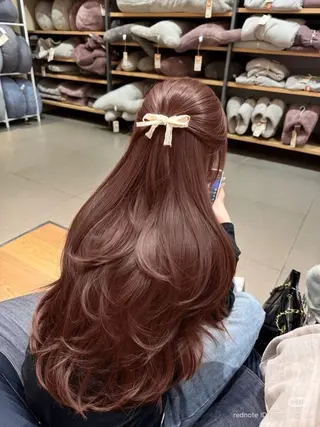 ロング カラー soyon名古屋/ fuka🎀のヘアスタイル