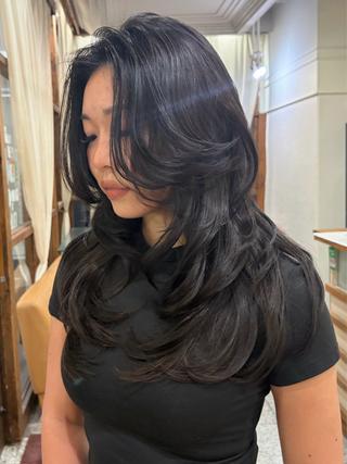 ロング KANNA🌴💛 /nico心斎橋のヘアスタイル