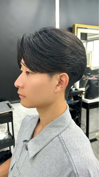 ショート パーマ メンズ メンズスタイリスト 前田雄輝のヘアスタイル