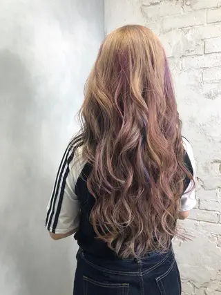 ロング カラー welring hair salonのヘアスタイル