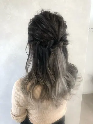 ヘアアレンジ 筑紫通り沿い | eNeのマツエク・マツパデザイン
