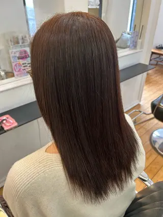 セミロング 川上 愛のヘアスタイル