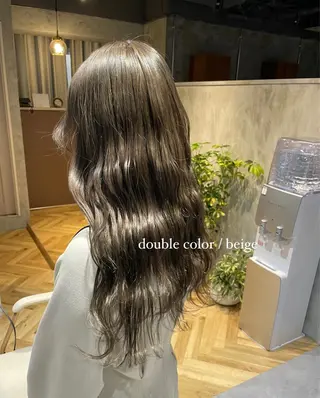 ロング カラー 似合わせカット/ 青竹真璃亜のヘアスタイル