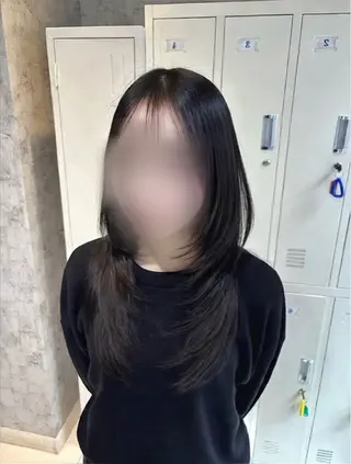 ロング カラー 🩵レイヤー✖︎ 髪質改善🩵リョウヤのヘアスタイル