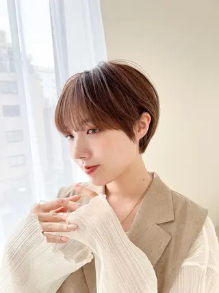 ショート 透明感カラー/ 髪質改善/kuroのヘアスタイル