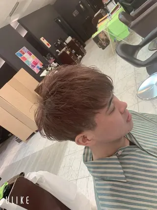 ショート メンズ 安部 志弥のヘアスタイル