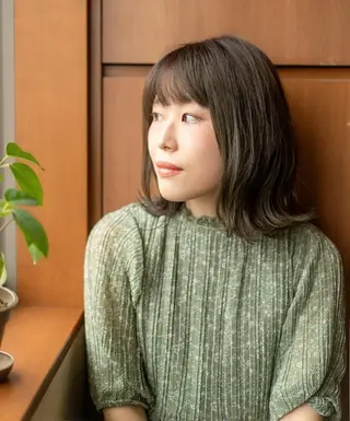 ミディアム カラー 松尾 泰伸のヘアスタイル