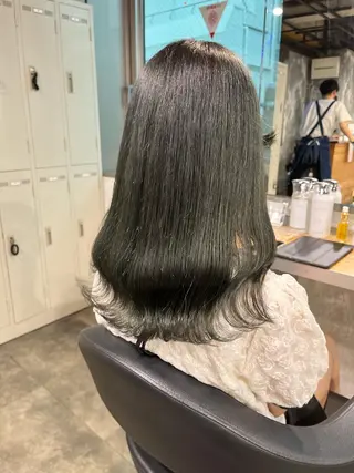 ロング 🪞透明感カラー🫧 縮毛矯正🥇かずきのヘアスタイル