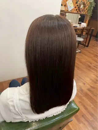 カラー 永井 幸枝のヘアスタイル
