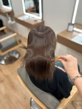 ミディアム little 小濱彰太のヘアスタイル