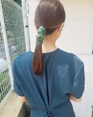 ヘアアレンジ 🙃 透明感カラー/ボブのヘアスタイル
