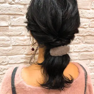 セミロング 反橋 聖のヘアスタイル