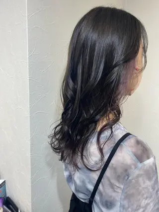 セミロング カラー メンズ FUKUSHIMAのヘアスタイル